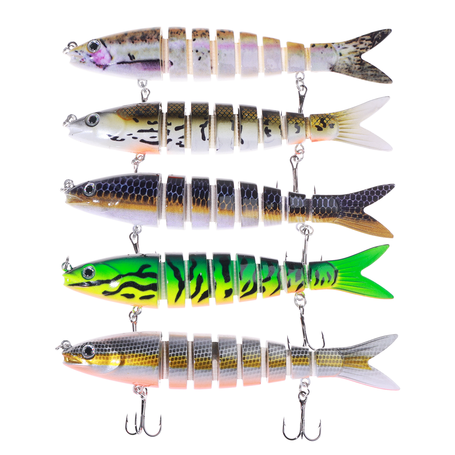 Fishing Lures, Multi jointed Segement Fishing Lure, Swimbait crankbait