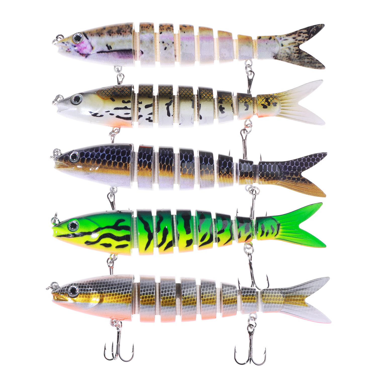 Fishing Lures, Multi jointed Segement Fishing Lure, Swimbait crankbait –  HAPIXYZ