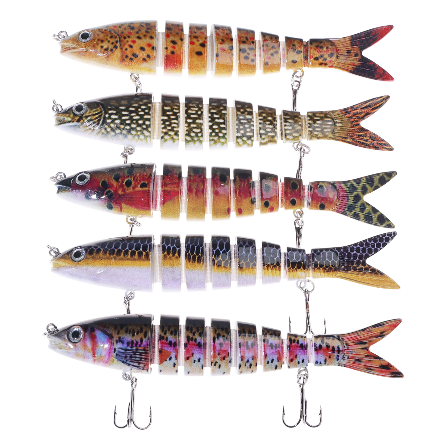 Fishing Lures, Multi jointed Segement Fishing Lure, Swimbait crankbait