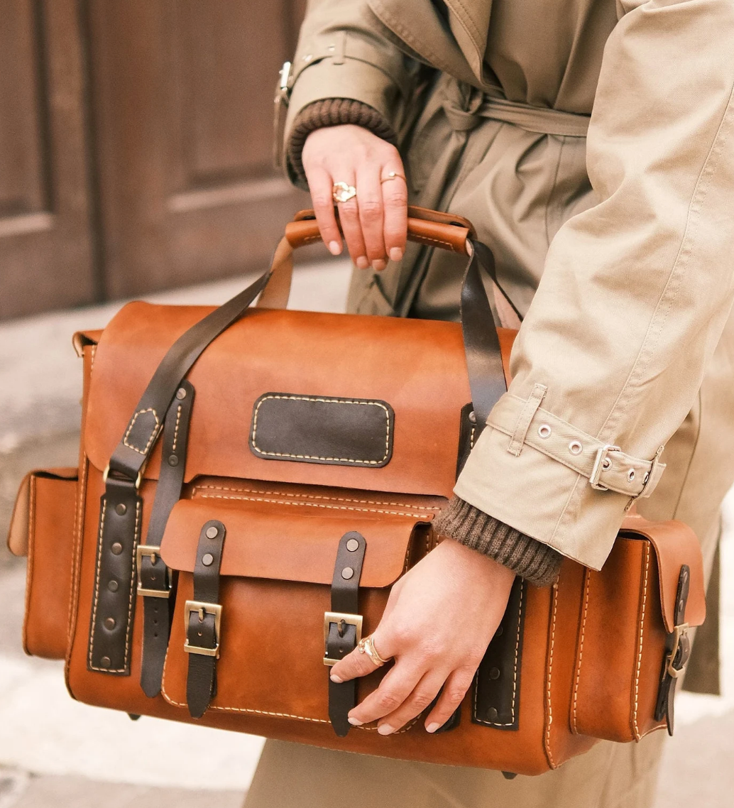 handmade bag, Travel Bag.