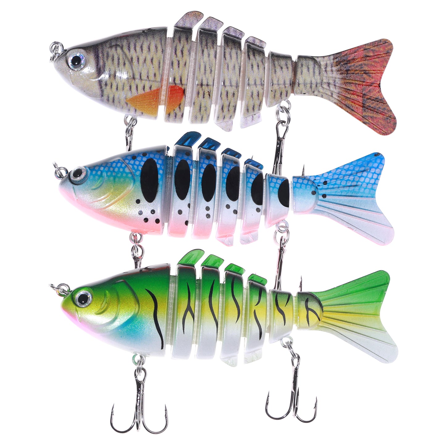 Fishing Lures, Multi jointed Segement Fishing Lure, Swimbait crankbait