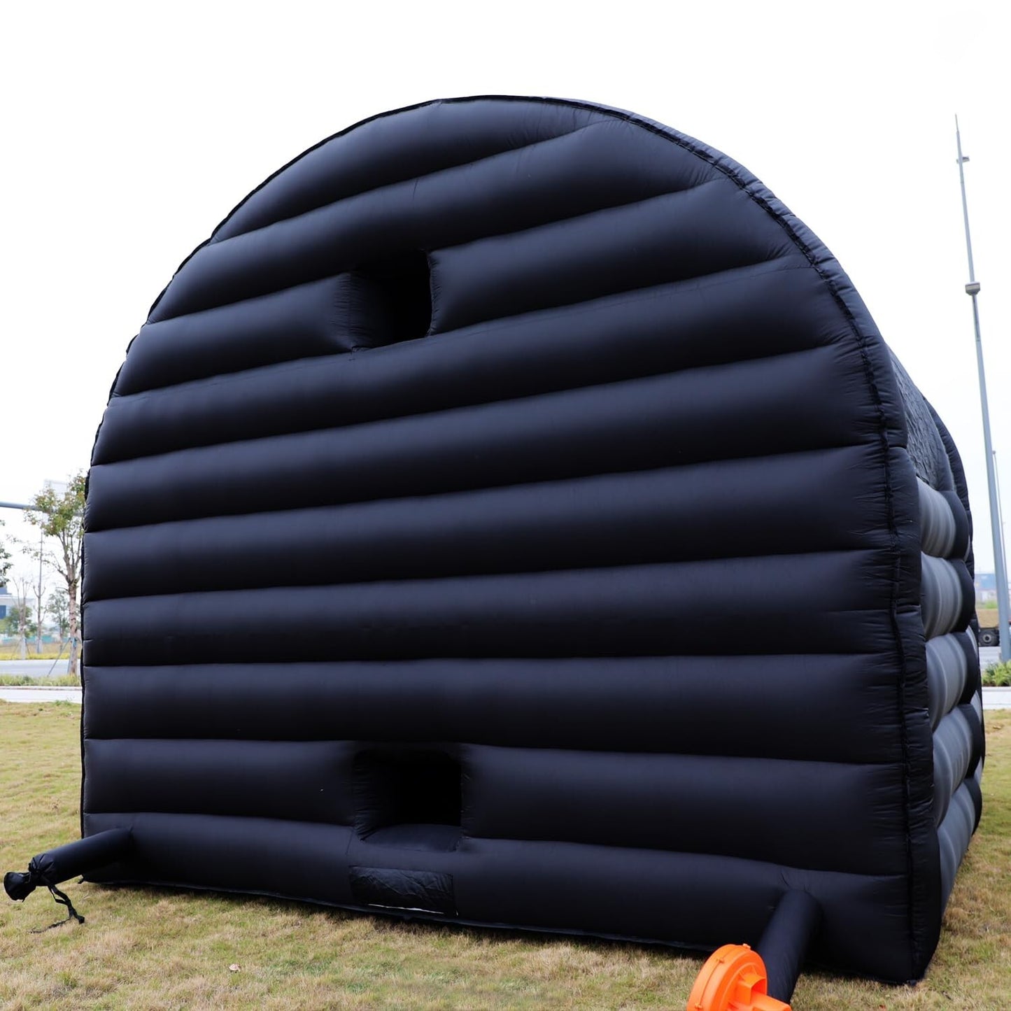 Large Black Inflatable Tent 15x15x14FT Includes Blower