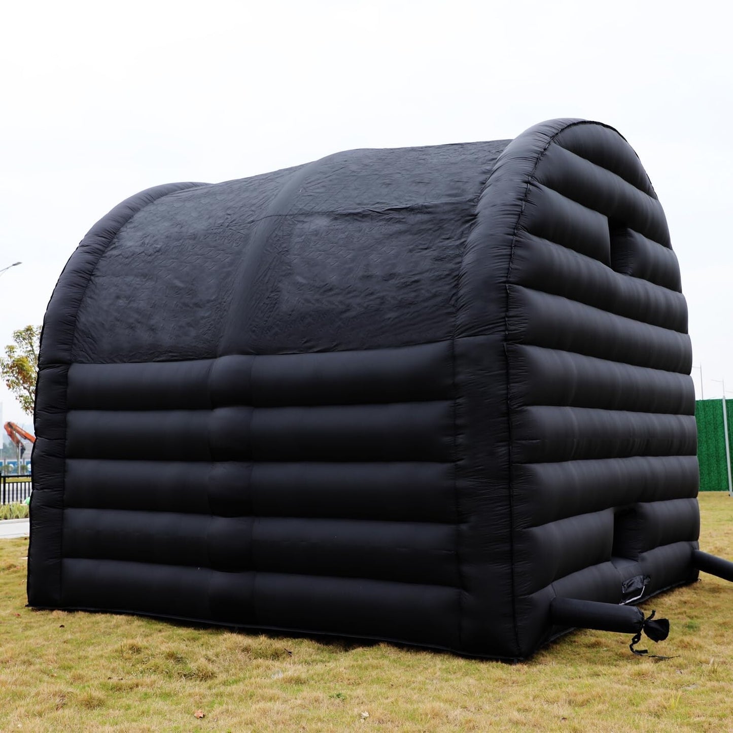 Large Black Inflatable Tent 15x15x14FT Includes Blower